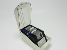 Lot of 33 Floppy Disks 3.5 + Fellowes Econo-Stor Case Vintage Most Sony MFD-2HD picture