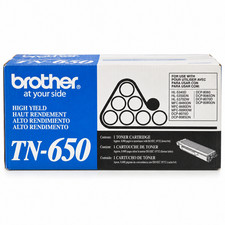 Genuine Brother TN-650 High Yield Toner OEM Open Box Inner Cartridge Sealed picture