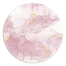 FROGIGO Cute Round Mouse Pad, Pink Marble picture