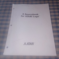 ORIGINAL Sourcebook for ATARI Logo 1985 computer 520ST ST LANGUAGE Manual BOOK picture