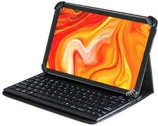 Navitech Leather Case & Stand With Keyboard For AGM PAD P1 Tablet 10.36