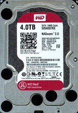 Western Digital WD Red 4TB NAS Hard Drive WD40EFRX SATA 64MB 3.5