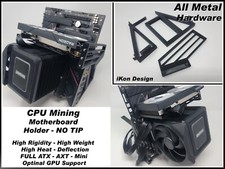 CPU + GPU Motherboard Frame Bench Holder Support Mining Miner RIG Crypto Mine picture