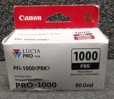 Canon PFI-1000 PBK Photo Black LUCIA PRO ink for image PROGRAF PRO-1000 GENUINE picture