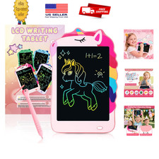 Unicorn Toys LCD Writing Tablet for Girls Kids, Colorful Toddler Toys Drawing picture