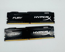2 used HYPER X FURY 8GB(2x4GB) 2666MHz HX426C15FBK2/8 picture