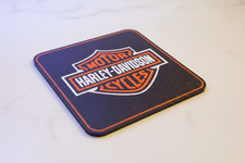 Harley Davidson Coaster 4-Pack | 3D Printed 100mm Collectible picture