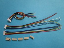 60 set 1.25mm 7Pin Male + Female Polarized Connector w/ 28AWG 150mm Leads Cable picture
