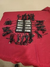 LOT OF 10 GENUINE DELL 90 WATT AC ADAPTER SMALL TIP 4.5MM WITH POWER CORD picture