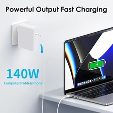 140W MacBook Pro Charger USB C Fast Charger for MacBook Pro 16, 15, 14, 13 inch picture