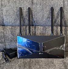 TP-LINK Archer AX1500 Wi-Fi 6 Wireless Router Black 4 LAN Ports 4 Antennas picture
