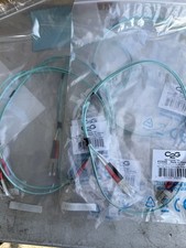 [ N ] Legrand 33045 C2G 1m LC-LC 10Gb 50/125 Duplex Multimode (5 PCs  Lot) picture