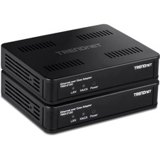 TRENDnet - TMO-312C2K - TRENDnet Ethernet Over Coax MoCa 2.5 Adapter (2-Pack), picture