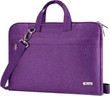 15.6-15 Inch Laptop Sleeve with Handle, MacBook Sleeve, Purple | Splash-proof picture