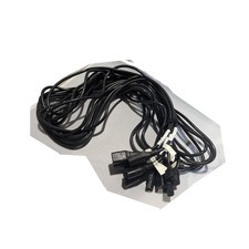 Cisco Volex (QTY 6) IEC C13 to C14 10 Feet AC Power Cables 10A 250V 17AWG Bla.. picture