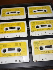 Lot Of 44 Computer Cassettes . Cload And Assorted Cassettes  2 Binders 44 Total picture