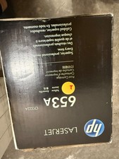 HP CF322A 653A Genuine Sealed Yellow Toner Cartridge picture