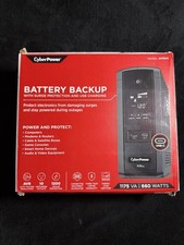 CyberPower S175UC 1175VA/660W UPS Battery Backup 10 Outlets Open Box picture