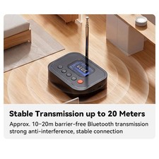 Bluetooth 6.0 Music Adater Receiver FM/AUX RCA USB Stereo for Wired Speaker AMP picture