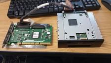 Quantum Dell DAT72 0FF589 36/72GB Tape Drive + 0FP874 SCSI Controller picture