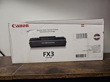 OEM Canon FX3 Black Toner Cartridge 1557A002 BA Genuine New Sealed picture