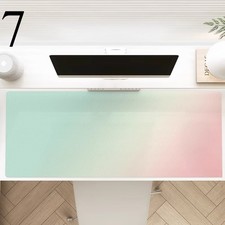 1pc Gradient Color Large Mouse Mat Waterproof Silicone Mouse Pad Keyboard Mat picture