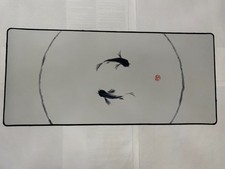 Authentic GMK Sumi Desk Mat  - Koi (Brand New) picture