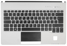 Original US Keyboard w/ Upper Palmrest for Fujitsu LIFEBOOK S Series S935 Silver picture