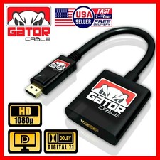 DisplayPort Male to HDMI Female Adapter Converter Dongle Cable PC Monitor HD 4K picture