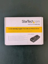 NEW StarTech USB1000IP 10/100/1000 Mbps Gigabit 1 Port USB over IP Device Server picture