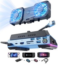 13-in-1 Steam Deck Docking Station w/Fan, 4K@60Hz, M.2 SSD, 4 USB-A Ports, SD/TF picture