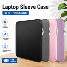 Laptop Sleeve Case 11-17 Inch Protective Bag Zipper Notebook Computer Cover picture