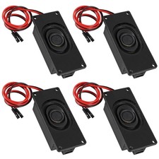 4pcs 3W 8Ohm Mini Speakers with Dupont Interface for Arduino picture