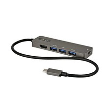 StarTech 5-in-1 USB-C Mini Dock DKT30CHPD3, 4K 60Hz HDMI 2.0b HDR10, 100W PD picture