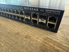 New Fans Netgear FSM7352S ProSafe 48+4PortEthernet Fully Managed Network Switch picture