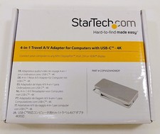 StarTech 4-n-1 Travel A/V Adapter For Computers With USB-C-4k - Brand New picture