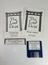Vintage 1988 Apple IIe IIc Activision The Last Ninja 5.25