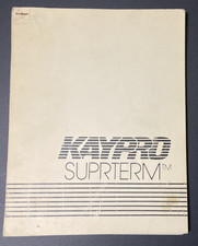 Kaypro Suprterm Manual for Kaypro II 1982 picture
