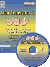 American Sign Language Sign Generator Reading Support  picture