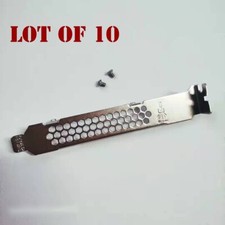 Lot of 10 Full Height Standard Bracket-- DELL PERC H330 H740P H730P LSI 9361-4i picture