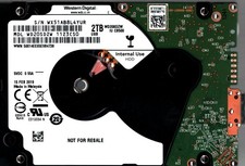 WD20SDZW-11Z3CS0 S/N: WX51A WESTERN DIGITAL 2TB MALAYSIA FEB 2019 picture