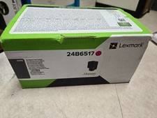 Genuine Lexmark 24B6517 Magenta Toner Cartridge - Factory sealed picture