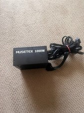 MUSETEX 1000W Power Supply Full Modular ATX 3.1 PSU, PCIe 5.0, 105°C Capacitors picture