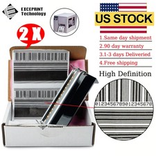 ✅ 2pcs Printhead for Zebra S4M 203dpi Thermal Barcode Label Printer G41400M US ✅ picture