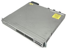 Cisco WS-C3850-24U-L 24-Port Gigabit UPoE Switch w/ 1x 1100WAC NM-4-1G & Ears picture