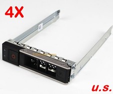 4PCS X7K8W 3.5IN HDD Tray Caddy For Dell Gen 14 Server R440 R640 R740 R940 R6415 picture