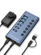 6 Ports Powered USB 3.2 Hub (3 USB-A 3.2 +3 USB-C 3.2), 10Gbps picture