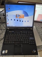 Vintage IBM ThinkPad T41 Laptop Pentium M 1.60GHz, 1GB RAM, 40GB HDD, Win XP picture
