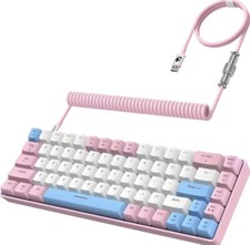 custom mechanical keyboard 65 Percent RGB LED picture