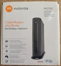 Motorola MG7310 343Mbps DOCSIS 3.0 Cable Modem plus N300 Wi-Fi Router picture